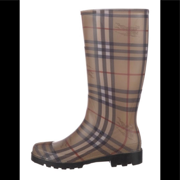 Burberry Rain Boots - Picture 1 of 5